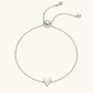 Elegant Matchande Hjärt Armband