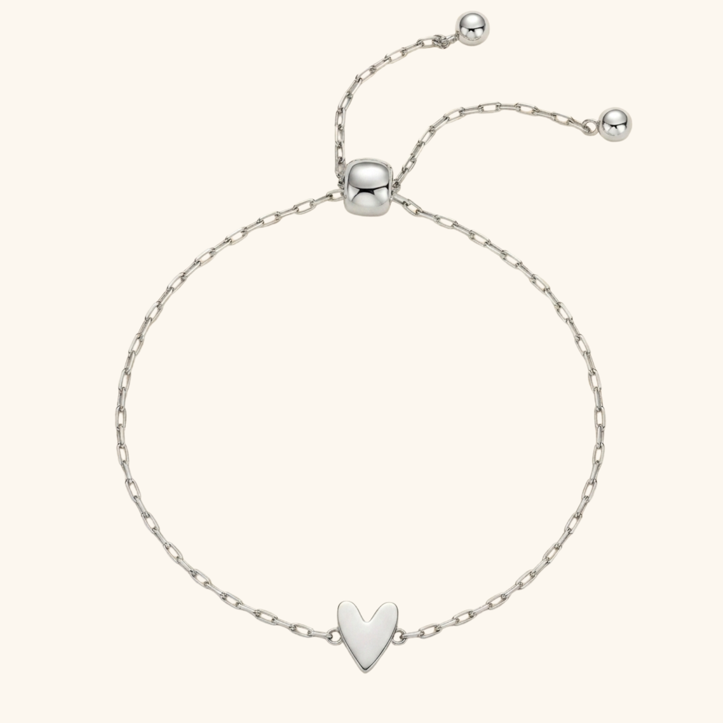 Elegant Matchande Hjärt Armband