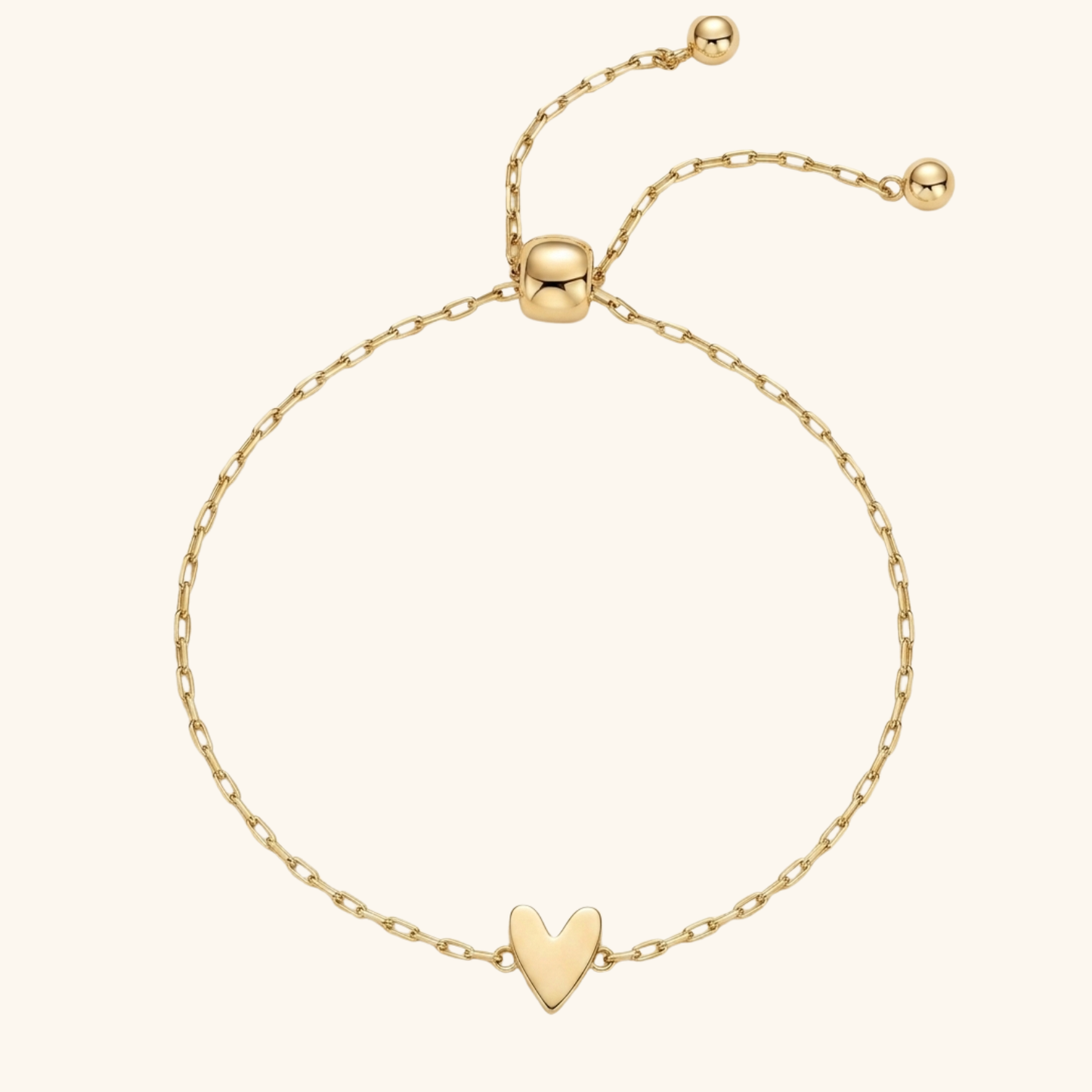 Elegant Matchande Hjärt Armband