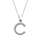 Kubiska Zirkonium Initialhalsband