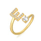 Kubisk Zirkonium Initialring