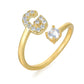 Kubisk Zirkonium Initialring