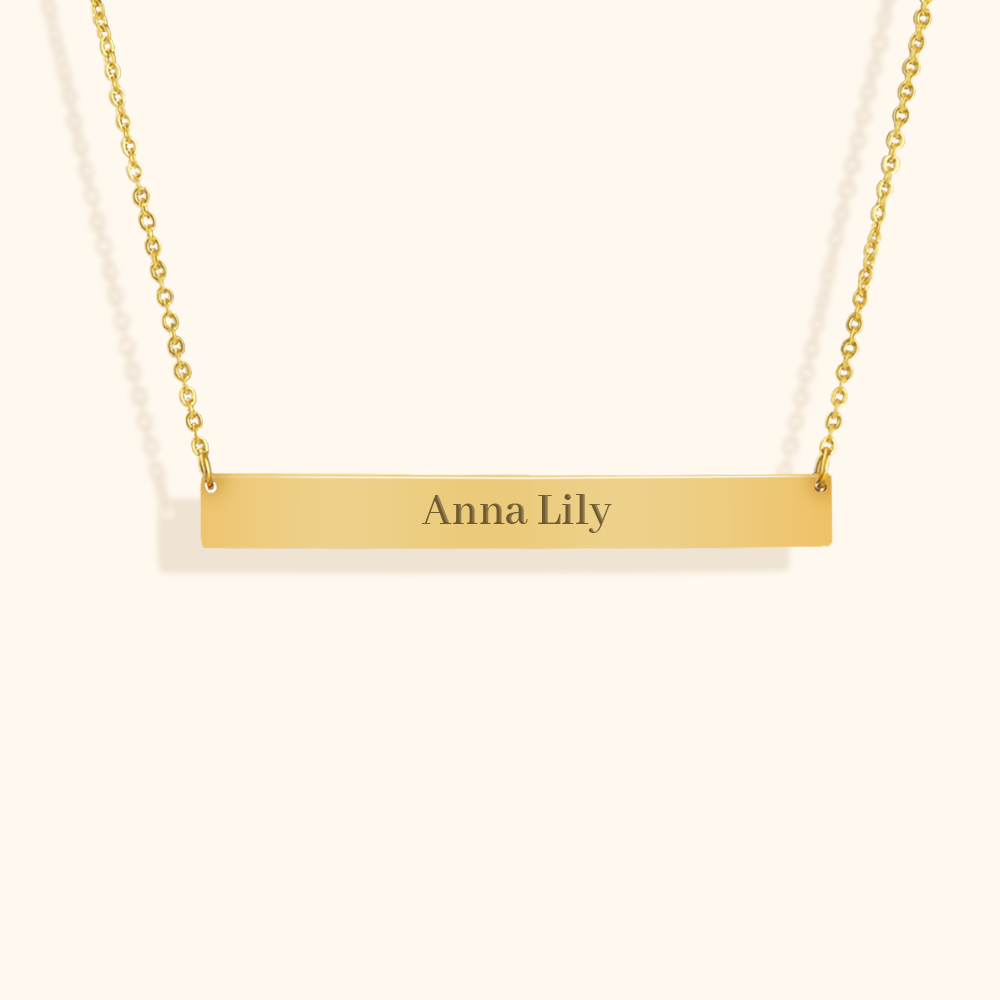Personligt Anpassat Namn Halsband
