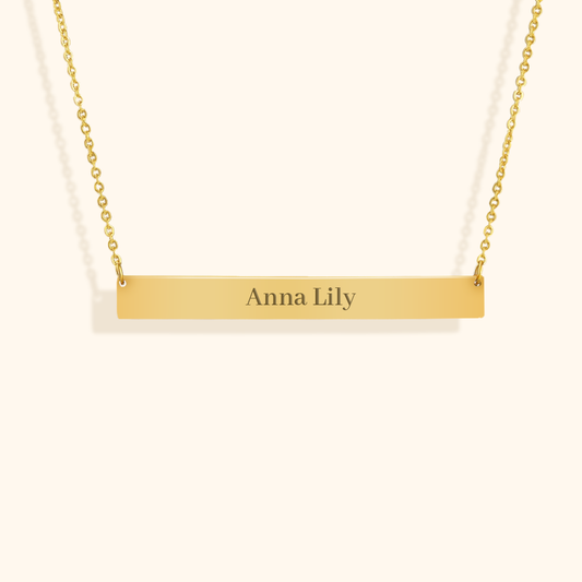Personligt Anpassat Namn Halsband