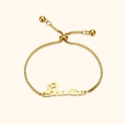 Lyxigt Namn Armband