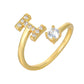 Kubisk Zirkonium Initialring