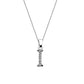 Kubiska Zirkonium Initialhalsband