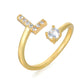 Kubisk Zirkonium Initialring