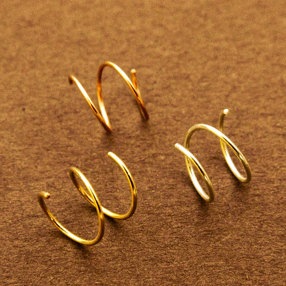 Spiral Örhänge