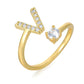 Kubisk Zirkonium Initialring
