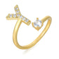 Kubisk Zirkonium Initialring