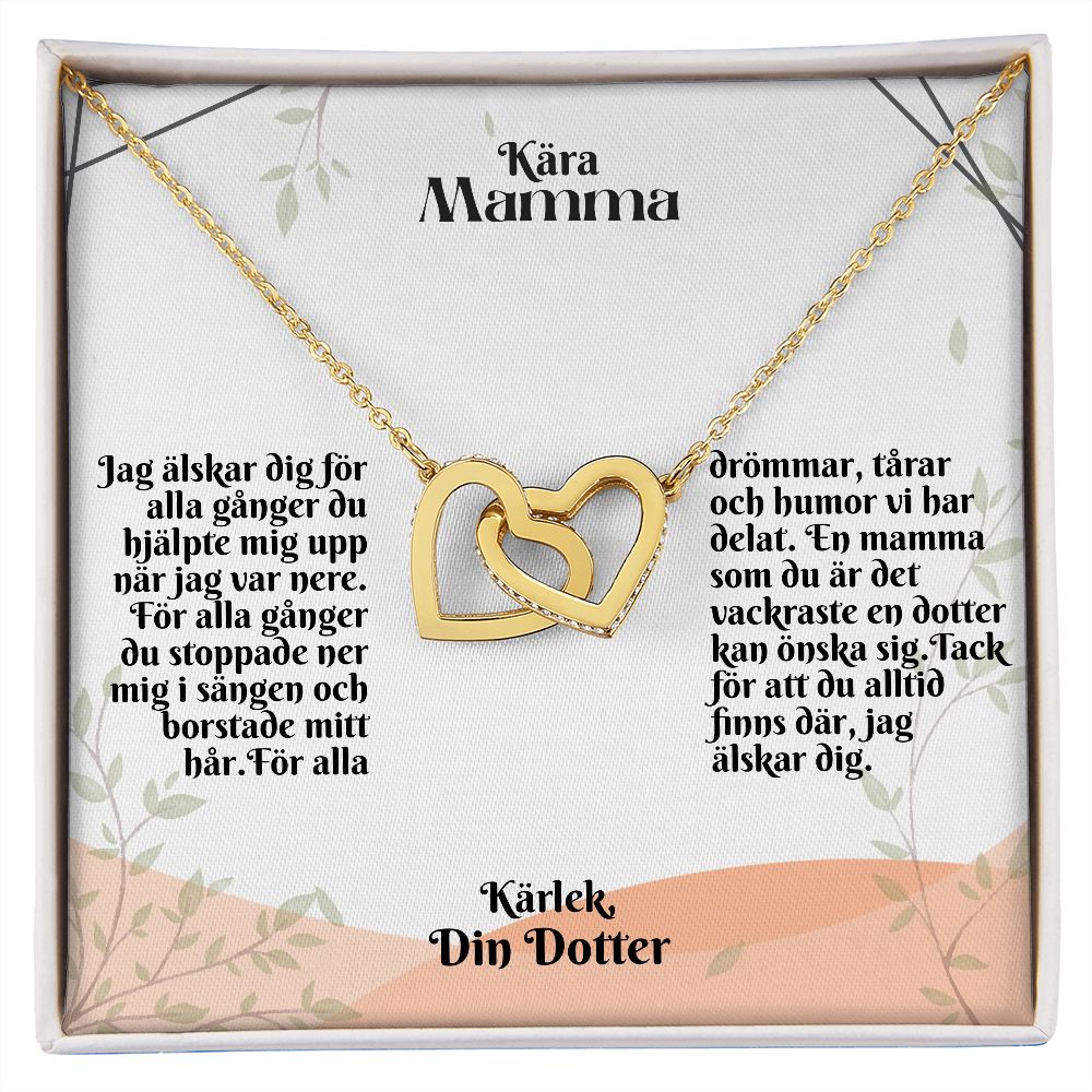 Kara Mamma | Karlek Din Dotter | Jag Alskar Dig | Länkat Hjärthalsband